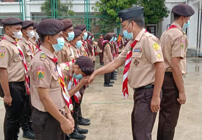 Gugus Depan Ponpes Insyafuddin Gelar Pelantikan Penegak Bantara